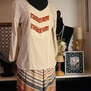 Nurture Blouse lrg & Skirt med set